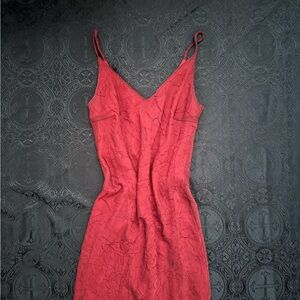 vintage y2k goth slip dress